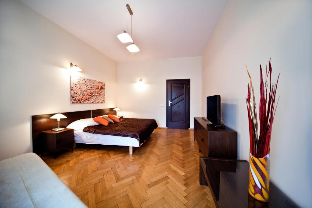 Апартаменты (Апартаменты с 2 спальнями (для 8 взрослых)), 4Seasons﻿ Apartments Cracow