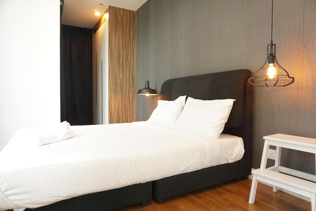 Апартаменты (Апартаменты с 2 спальнями) апартамента Mercu Summer Suite - Little Penguin, Куала-Лумпур