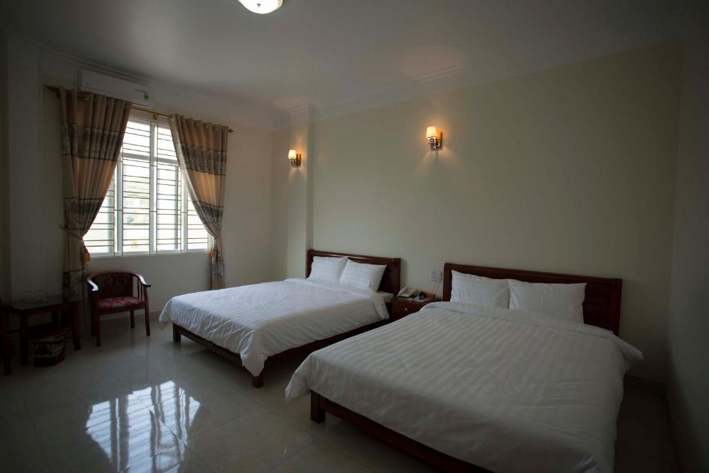 Двухместный (Двухместный номер Делюкс с 1 кроватью) отеля Đại Thành Hotel, Халонг
