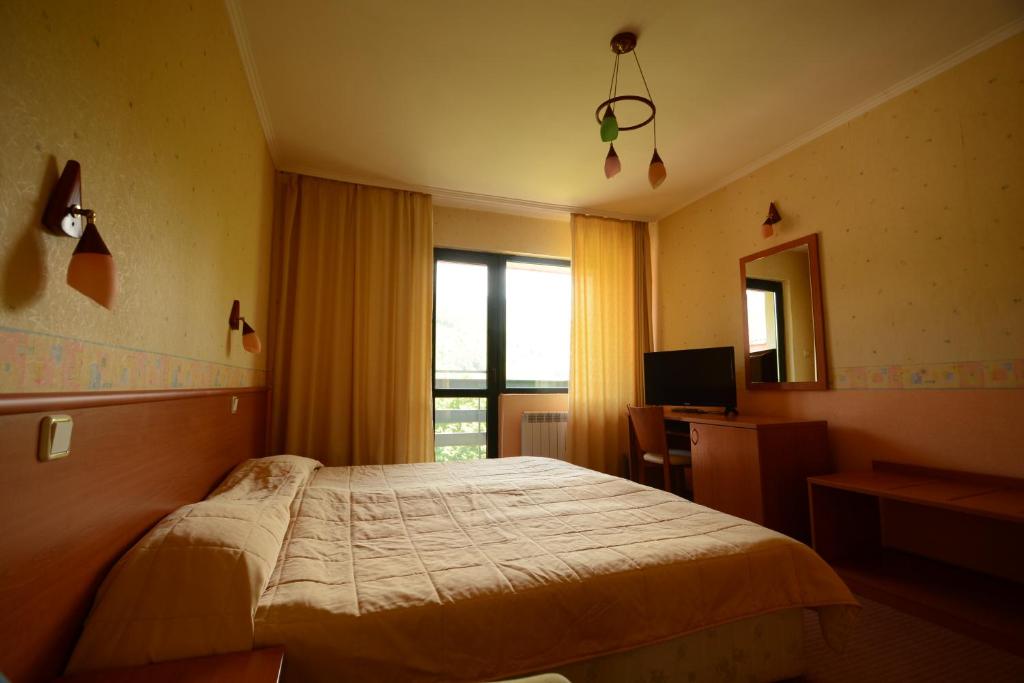 Двухместный (Двухместный номер с 2 отдельными кроватями и балконом) отеля Park Hotel Ribarica, Рибарица