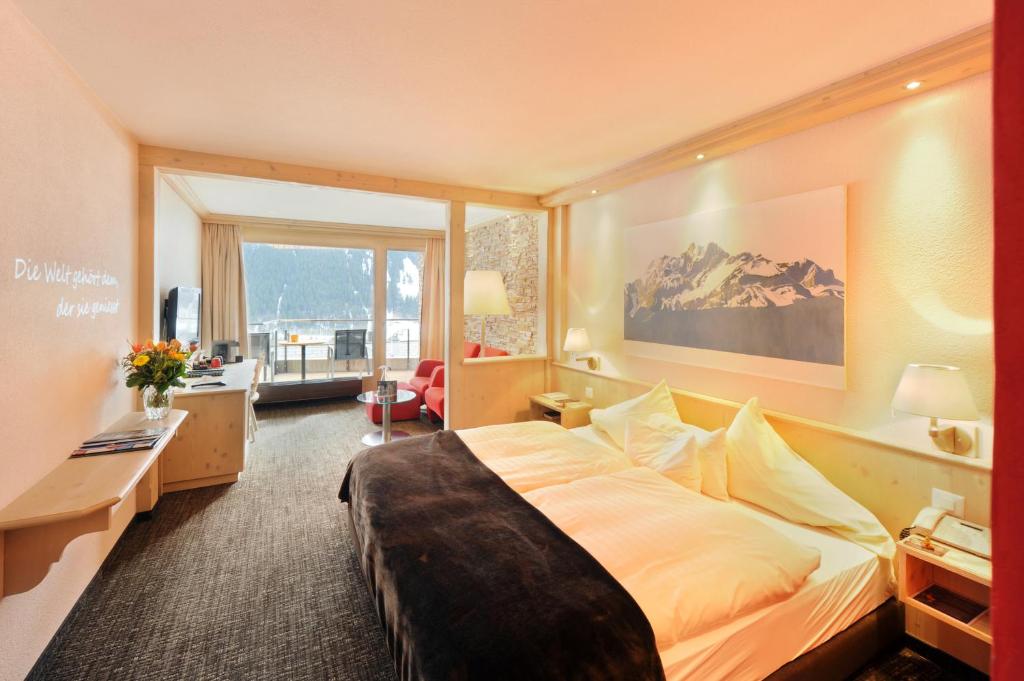 Двухместный (Номер Lifestyle Comfort) отеля Hotel Eiger, Гриндельвальд