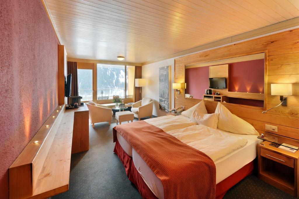 Двухместный (Номер Lifestyle View) отеля Hotel Eiger, Гриндельвальд