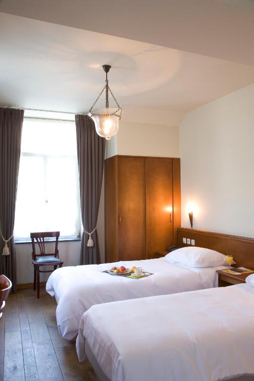 Двухместный (Двухместный номер Делюкс с 1 кроватью или 2 отдельными кроватями) отеля Hotel The Lodge Diest, Хасселт