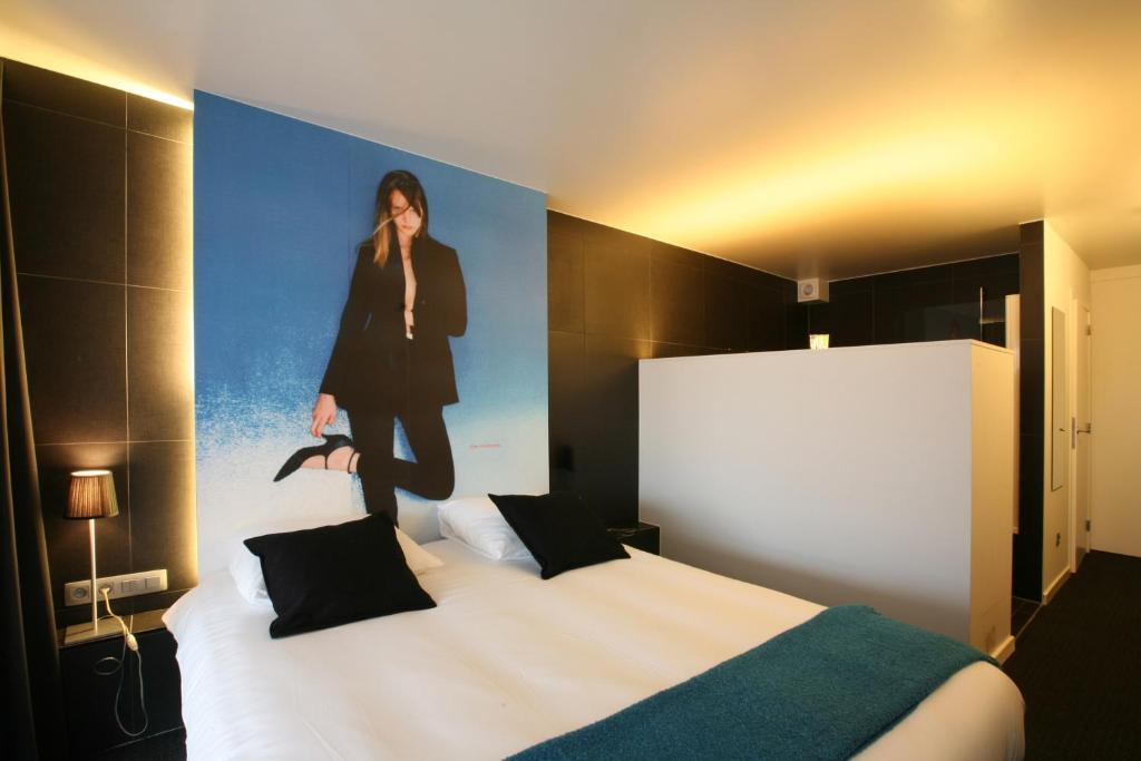 Двухместный (Стандартный двухместный номер с 1 кроватью) отеля Hotel De Groene Hendrickx, Хасселт