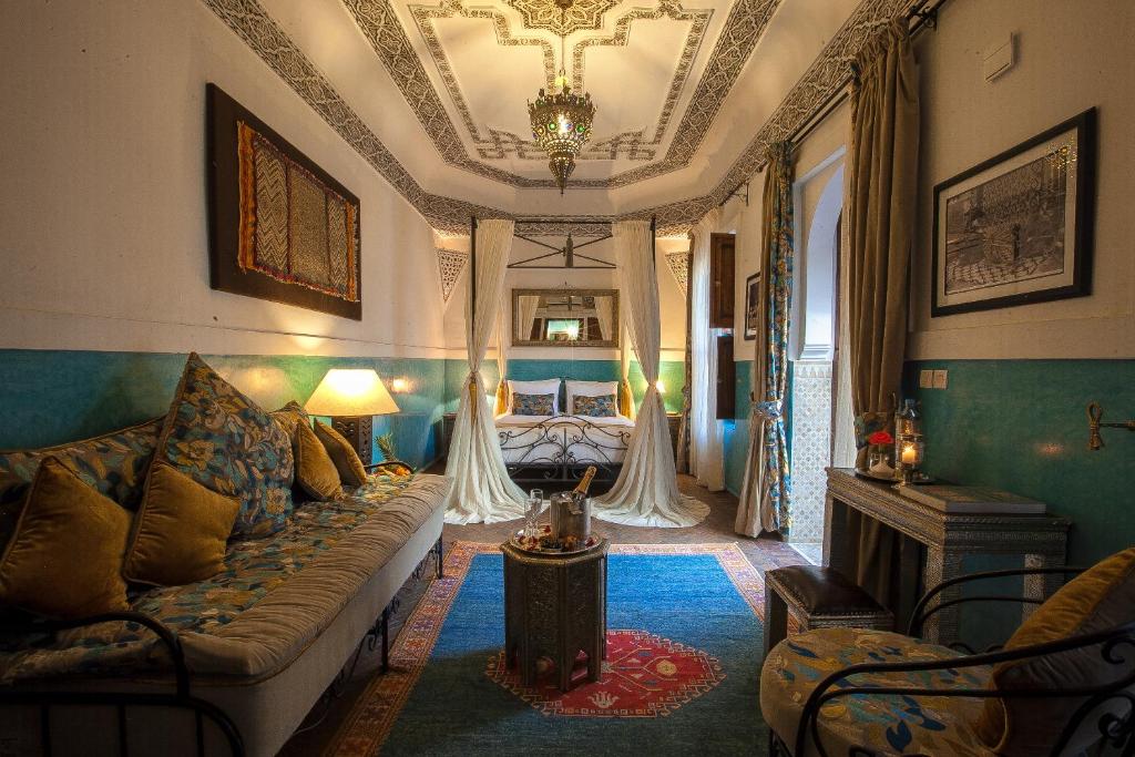 Двухместный (Двухместный номер Делюкс с 1 кроватью), Riad le Clos des Arts