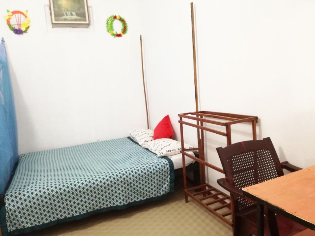 Двухместный (Бюджетный двухместный номер с 1 кроватью и общей ванной комнатой) гостевого дома 20 House Arugam, Аругам