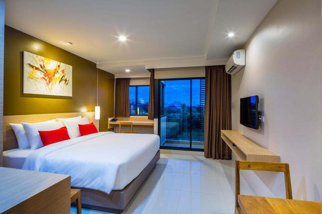 Двухместный (Стандартный двухместный номер с 1 кроватью) отеля Livotel Hotel @Kaset Nawamin, Бангкок