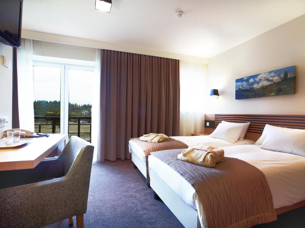 Двухместный (Номер Summer Spa Choice с кроватью размера «king-size» или 2 отдельными кроватями) отеля Ana Hotels Sport Poiana Brasov, Брашов
