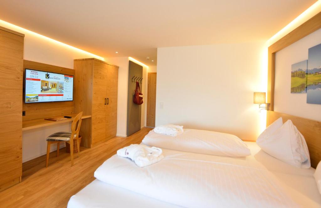 Двухместный (Двухместный номер Делюкс с 1 кроватью) отеля Hotel Residenz Hochland, Зефельд-ин-Тироль