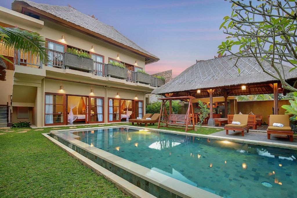 Вилла (Вилла с 4 спальнями, бассейном и бесплатными привилегиями), Ubud Nyuh Bali Resort & Spa