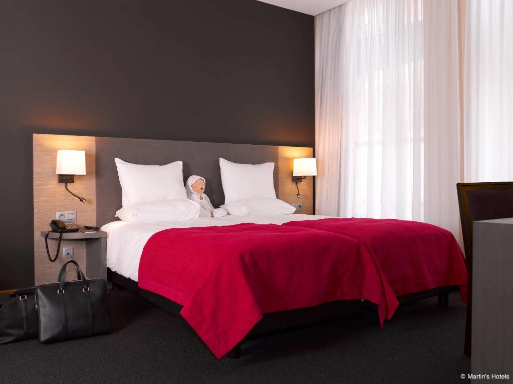 Двухместный (Двухместный номер с 1 кроватью - Подходит для гостей с ограниченными физическими возможностями) отеля Martin's Brugge, Брюгге