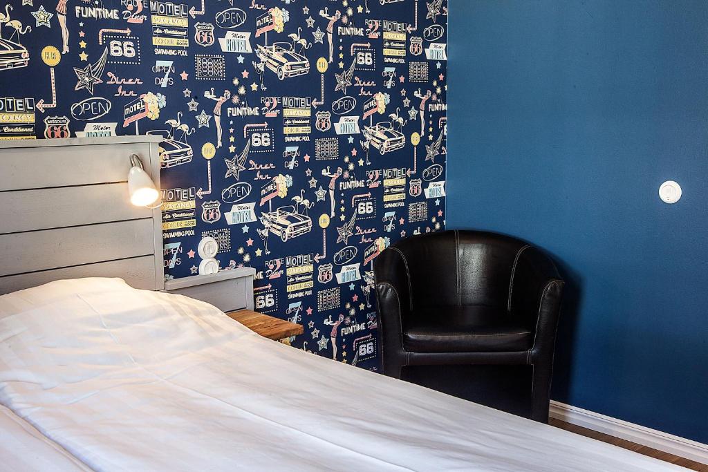 Двухместный (Стандартный двухместный номер с 1 кроватью или 2 отдельными кроватями) отеля Nya Södra Hotellet, Норчёпинг