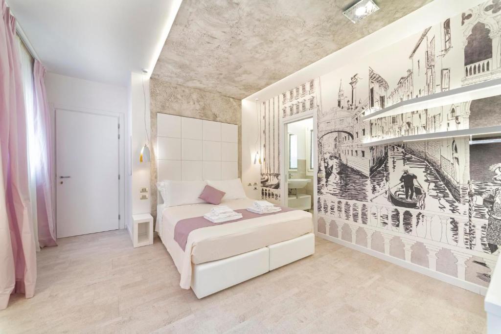Двухместный (Двухместный номер с 1 кроватью или 2 отдельными кроватями) гостевого дома Ca' de la Fonte, Венеция