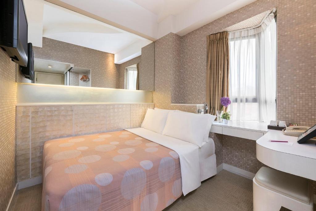 Двухместный (Стандартный двухместный номер с 1 кроватью или 2 отдельными кроватями) отеля Silka Seaview Hotel, Гонконг (город)