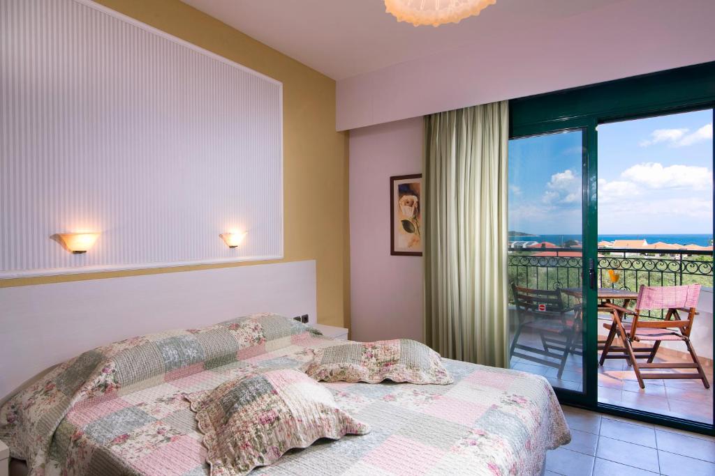 Двухместный (Стандартный двухместный номер с 1 кроватью) отеля Ocean Beach Hotel, Скала-Потамиас