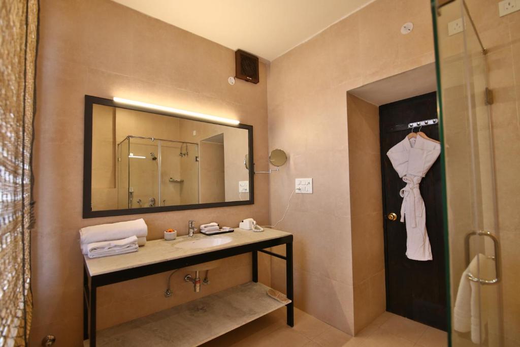 Двухместный (Двухместный номер Делюкс с 1 кроватью или 2 отдельными кроватями) отеля Villa 243, Джайпур