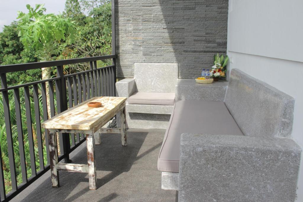 Двухместный (Двухместный номер Делюкс с 1 кроватью), Umah Tikari Guesthouse