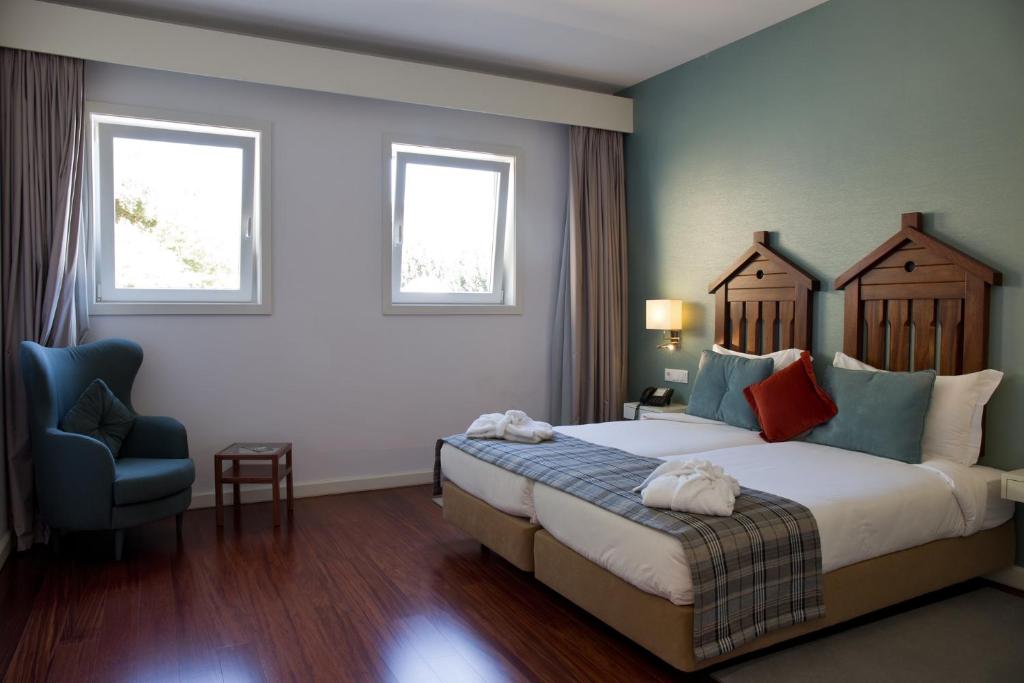 Двухместный (Двухместный номер с 2 отдельными кроватями) отеля Hotel S. Bento Da Porta Aberta, Герес