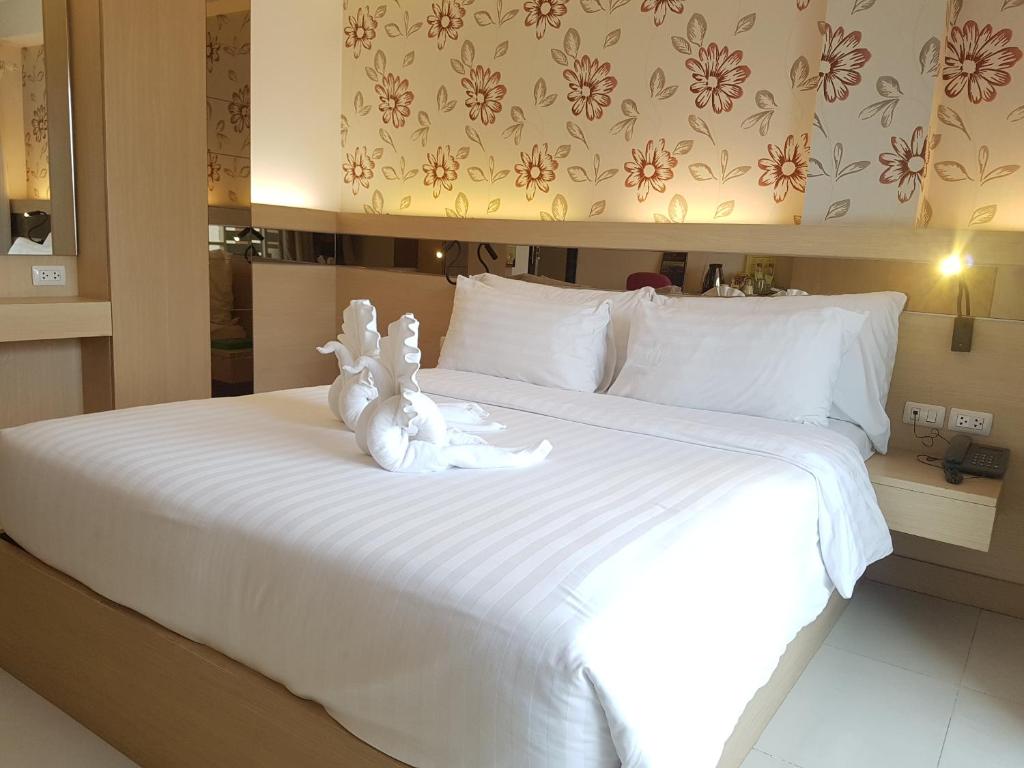Двухместный (Улучшенный двухместный номер с 1 кроватью или 2 отдельными кроватями) отеля Kavin Buri Green, Удонтхани