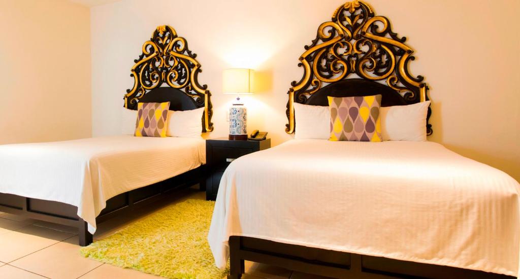 Двухместный (Двухместный номер с 2 двуспальными кроватями) отеля Hosting House Express, Морелия