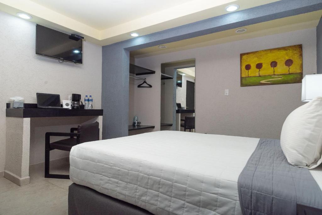 Двухместный (Двухместный номер с 1 кроватью размера «queen-size») отеля Hotel Ha, Орисаба