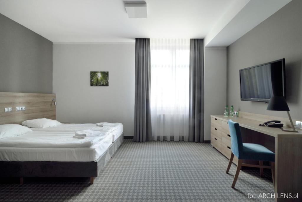 Двухместный (Стандартный двухместный номер с 1 кроватью или 2 отдельными кроватями) курортного отеля Medical Sensus, Поляница-Здруй