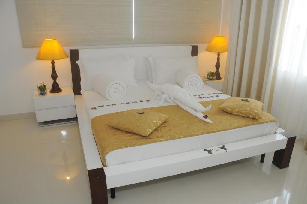 Двухместный (Двухместный номер Делюкс с 1 кроватью) отеля White VIlla Resort, Ахунгалла