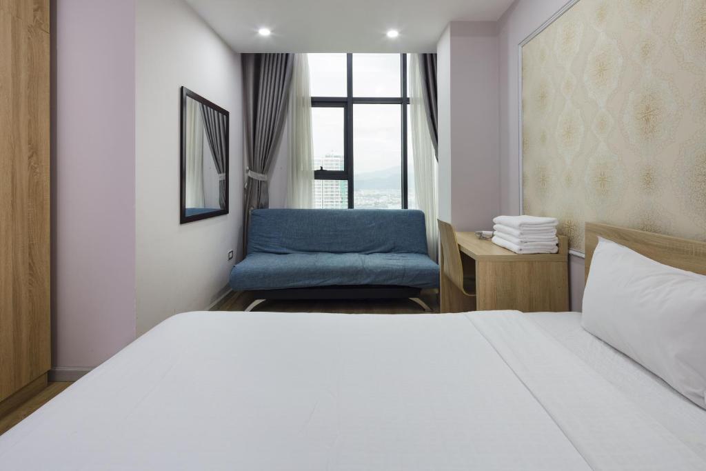 Апартаменты (Семейный люкс с видом на море и город), Nha Trang Beach Apartments