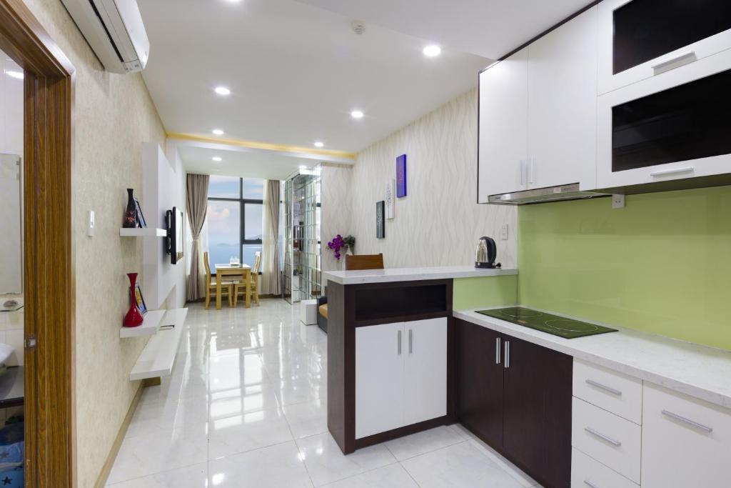 Апартаменты (Апартаменты «Премьер» с прямым видом на море), Nha Trang Beach Apartments