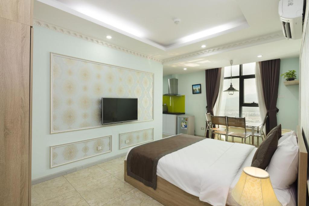 Апартаменты (Угловой суперлюкс с видом на море), Nha Trang Beach Apartments