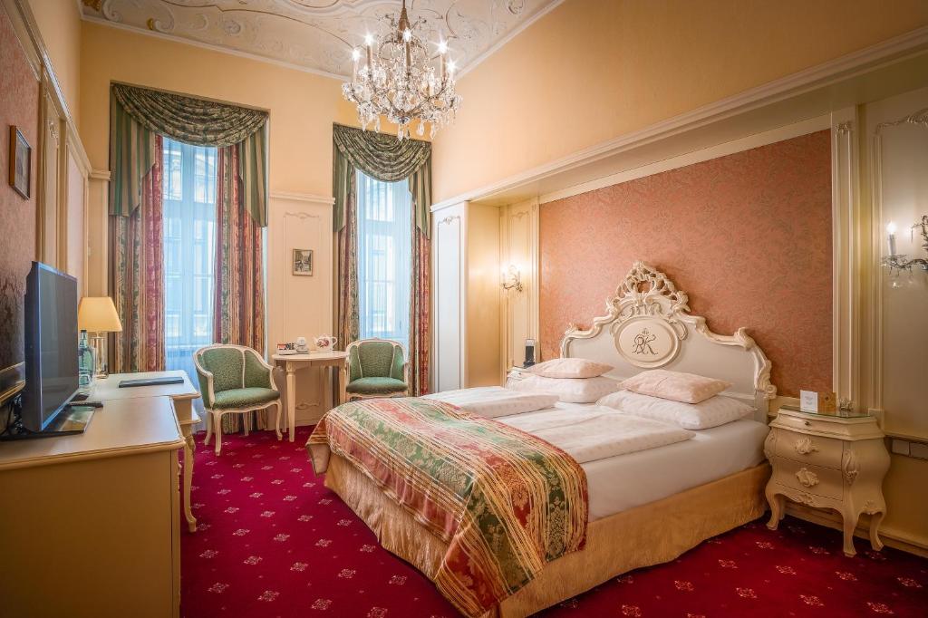 Двухместный (Двухместный номер Делюкс с 1 кроватью), Schlosshotel Römischer Kaiser