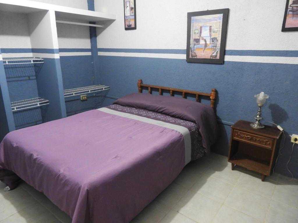 Двухместный (Двухместный номер Делюкс с 1 кроватью или 2 отдельными кроватями) гостевого дома La Casa Azul Hostal y Pension - Cordoba, Халапа