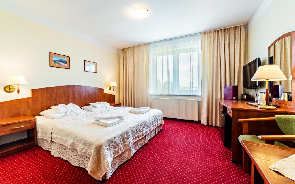 Двухместный (Двухместный номер с 1 кроватью или 2 отдельными кроватями) отеля Pensjonat Karkonoski SPA, Карпач