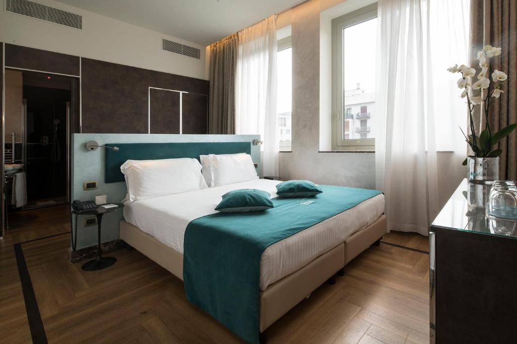 Двухместный (Эксклюзивный двухместный номер с 1 кроватью - Верхний этаж) отеля Bianca Maria Palace Hotel, Милан