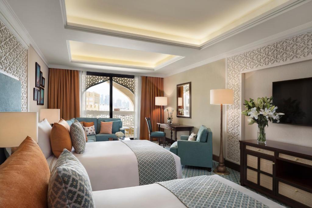 Двухместный (Улучшенный двухместный номер с 2 отдельными кроватями) отеля Al Najada Doha Hotel by Tivoli, Доха