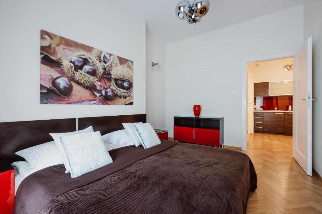 Апартаменты (Семейные апартаменты с 1 спальней (для 4 гостей)), 4Seasons﻿ Apartments Cracow