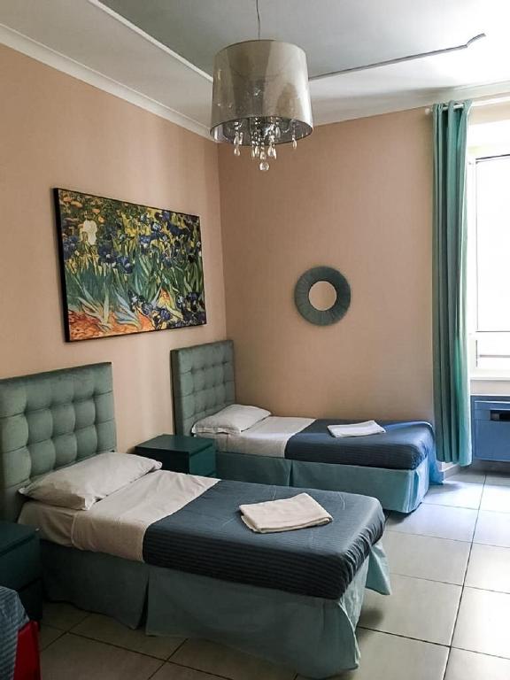 Номер (Кровать в общем 4-местном номере для мужчин и женщин) хостела Palladini Hostel Rome, Рим