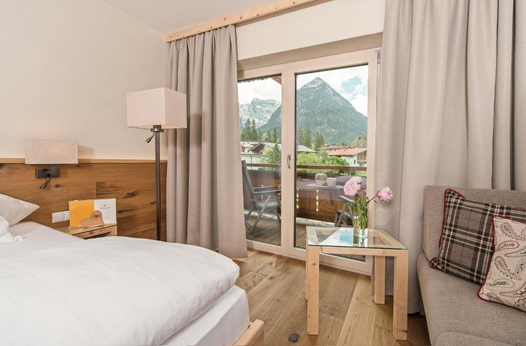 Двухместный (Double Room Alpin) отеля Sonnenhof with mountain view, Визинг