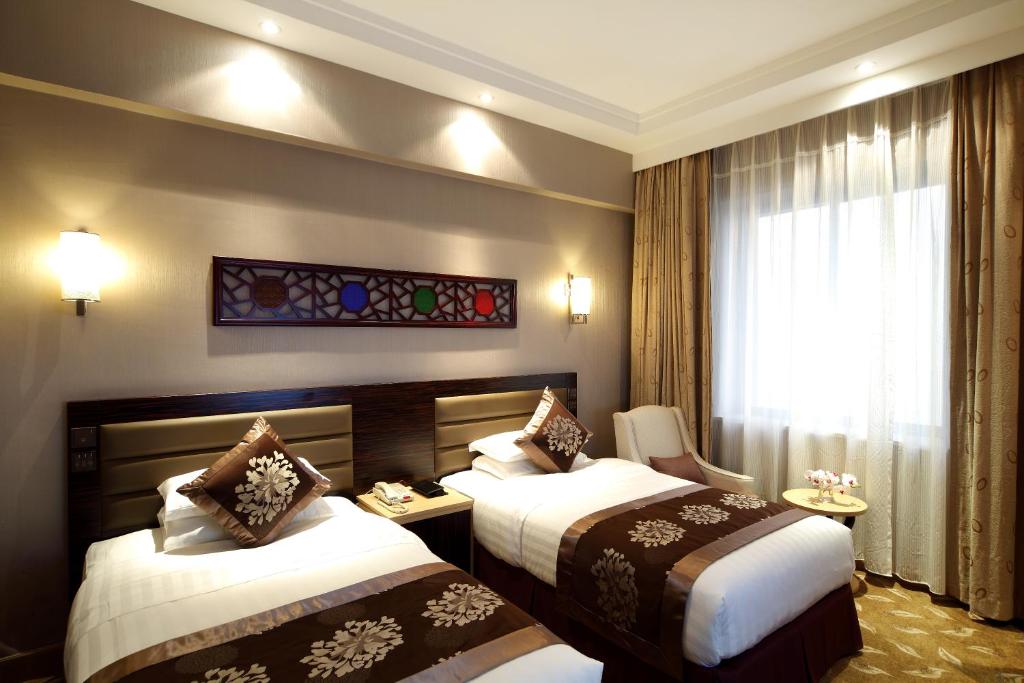 Двухместный (Landmark River View Room-High Floor) отеля Hotel Landmark Canton, Гуанчжоу