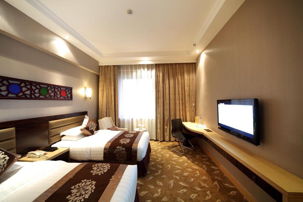 Двухместный (Двухместный номер с 1 кроватью или 2 отдельными кроватями и ванной комнатой) отеля Hotel Landmark Canton, Гуанчжоу
