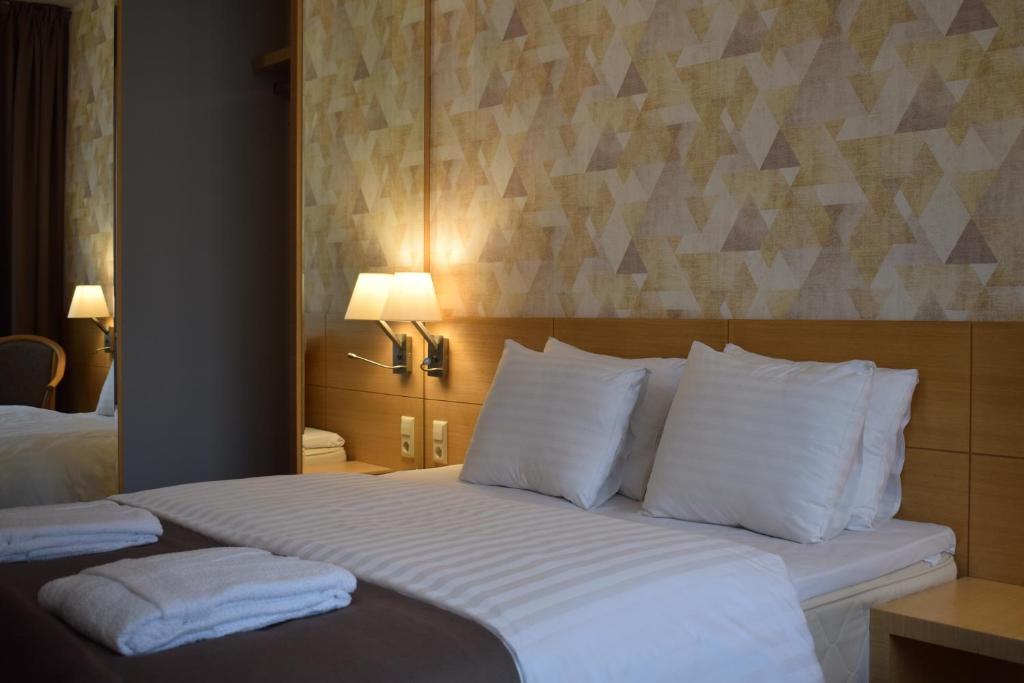 Двухместный (Стандартный двухместный номер с 1 кроватью или 2 отдельными кроватями и доступом в спа-центр) отеля Amber Sea Hotel & Spa, Юрмала