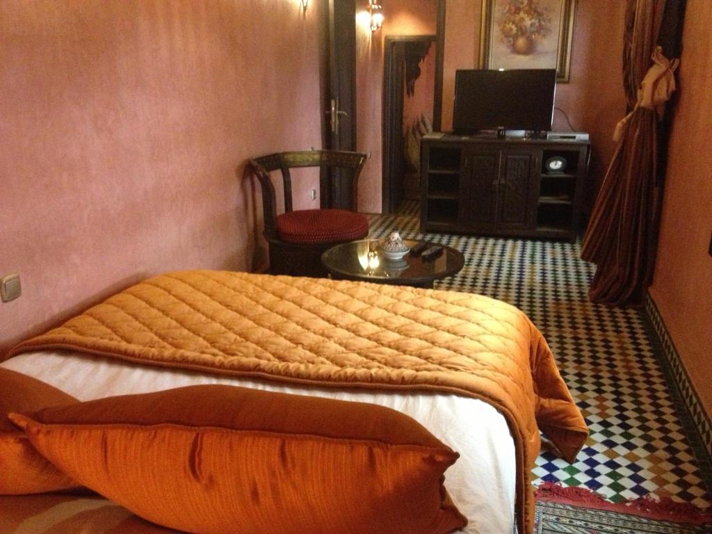 Двухместный (Двухместный номер Ghita с 1 кроватью) отеля Dar Anebar, Фес