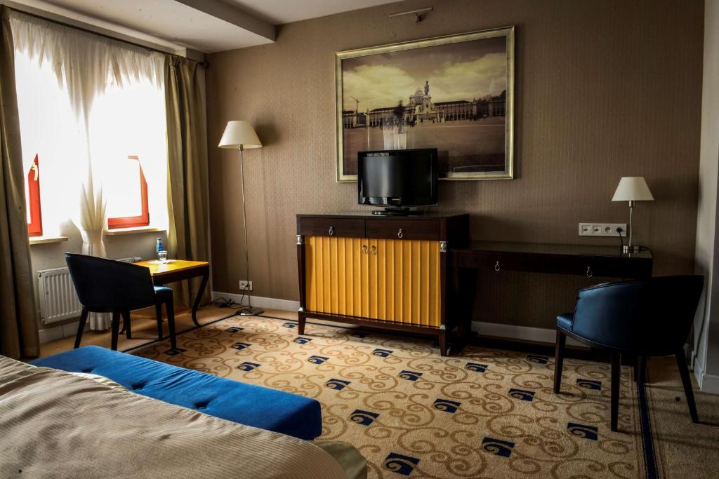 Двухместный (Номер с кроватью размера «king-size») отеля BEST WESTERN PLUS Hotel Dyplomat, Ольштын