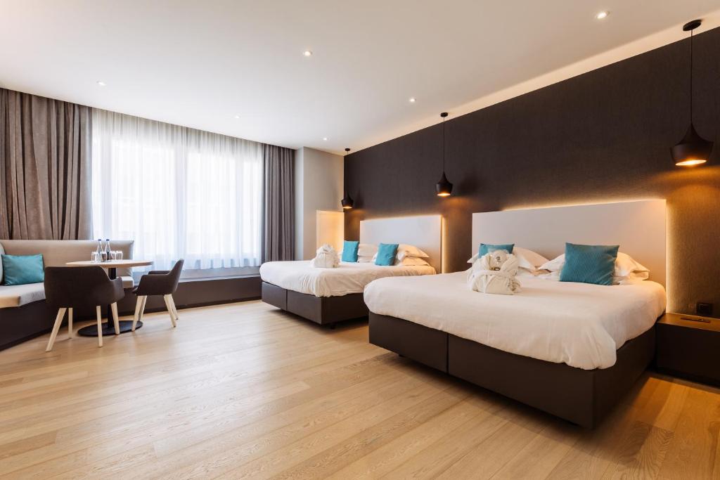 Двухместный (Номер «Комфорт» с 2 кроватями размера «queen-size» — Без вида на море) отеля C-Hotels Andromeda, Остенде