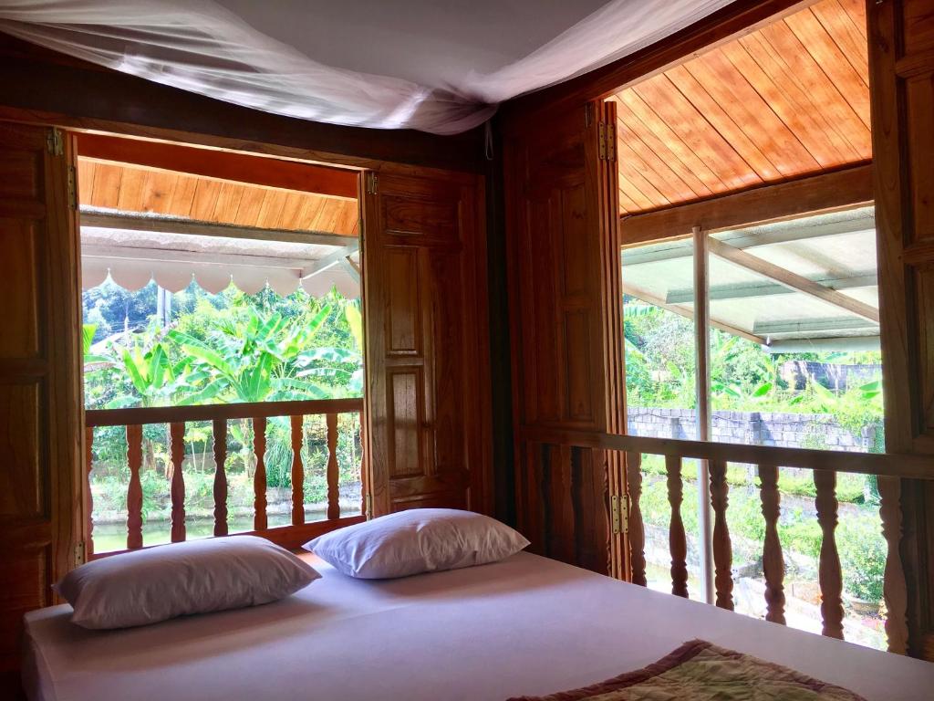Номер (Кровать в общем номере для мужчин и женщин) семейного отеля Homestay Bui Ty Ha Giang, Хазянг