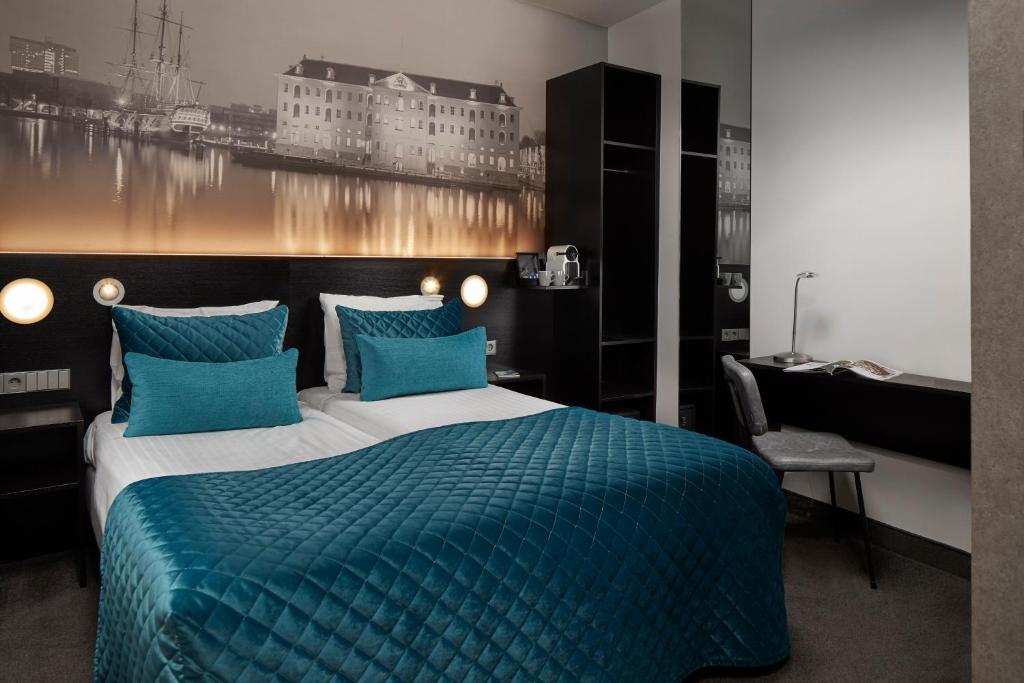 Двухместный (Двухместный номер с 2 отдельными кроватями) отеля Singel Hotel, Амстердам