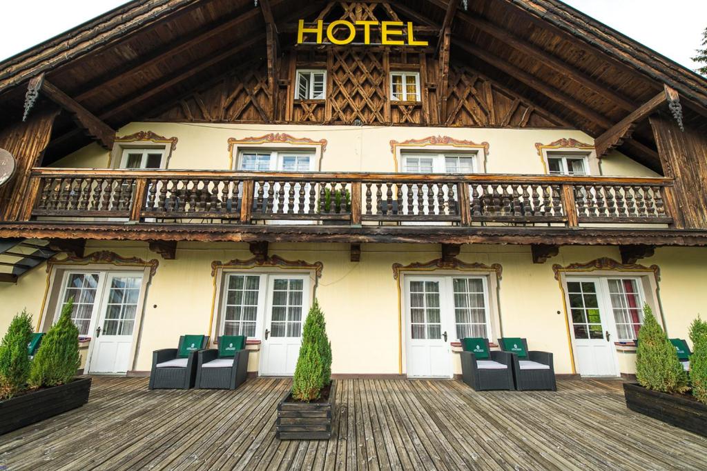 Двухместный (Двухместный номер с 1 кроватью и балконом) отеля Hotel Grünwalderhof, Инсбрук