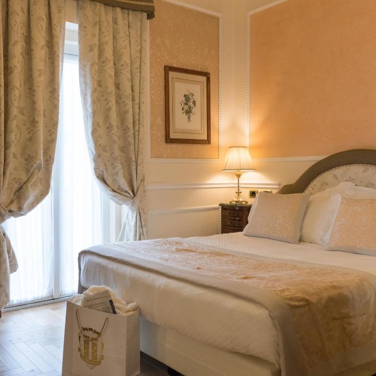 Одноместный (Классический одноместный номер) отеля Hotel Bernini Palace, Флоренция