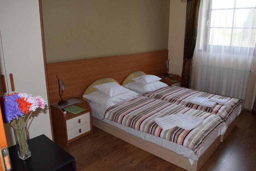 Двухместный (Стандартный двухместный номер с 1 кроватью или 2 отдельными кроватями) отеля Natural Panzió, Дьёр