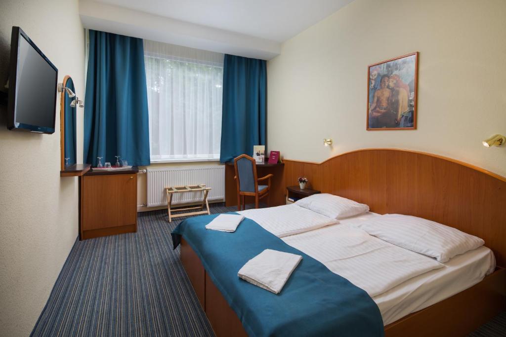 Двухместный (Двухместный номер эконом-класса с 1 кроватью или 2 отдельными кроватями) отеля Benczur Hotel, Будапешт